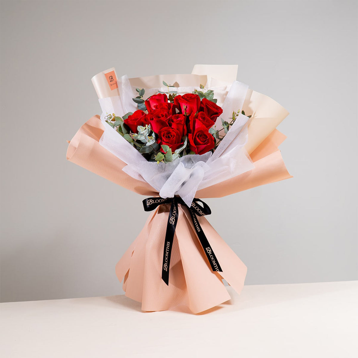 [BloomThis] Ashley Red Rose Bouquet