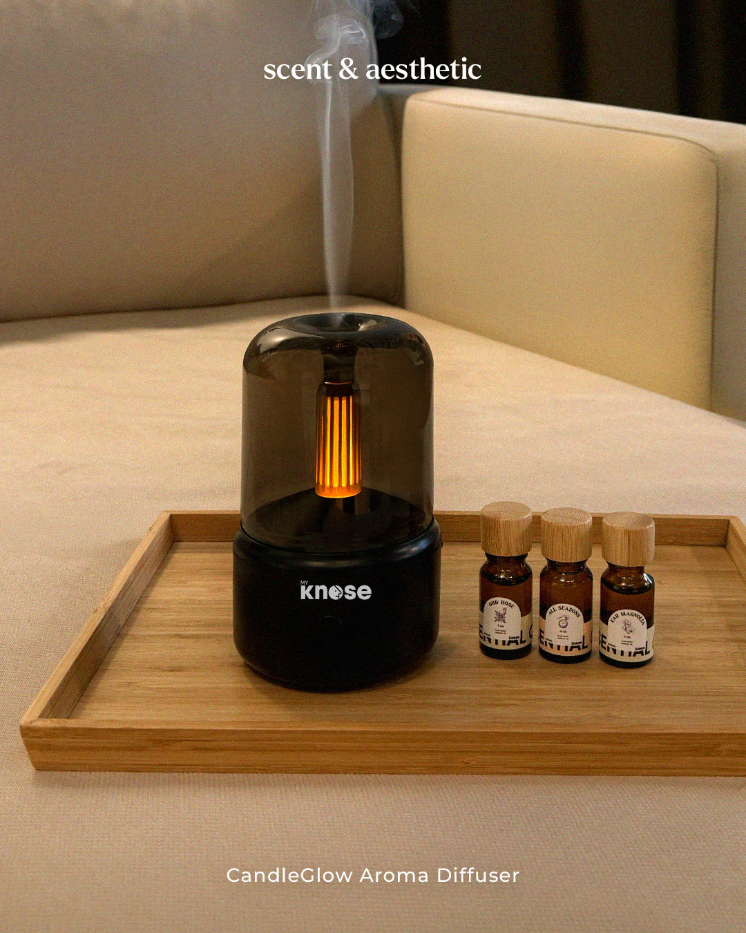 CandleGlow Aroma Diffuser 120mL