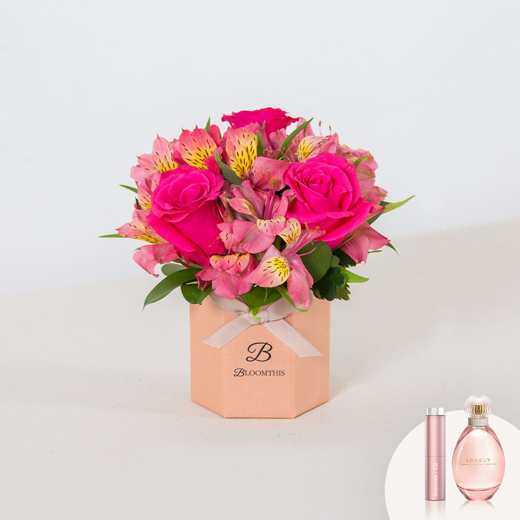 [BloomThis] Gwendolyn Rose Mini Flower Box Package