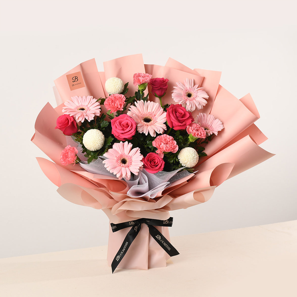 [BloomThis] Marilyn Pink Carnation Bouquet