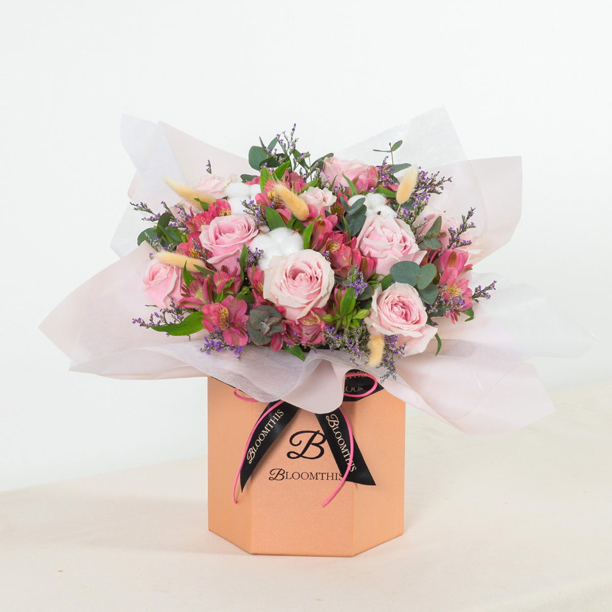 [BloomThis] Esmerelda Pink Rose Flower Box