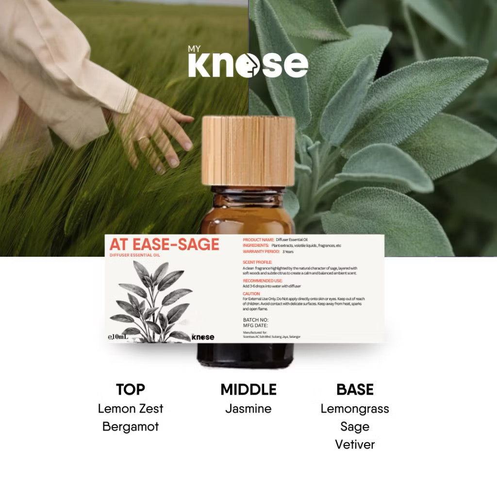 Essential Oil (Mood Series) - At Ease Sage