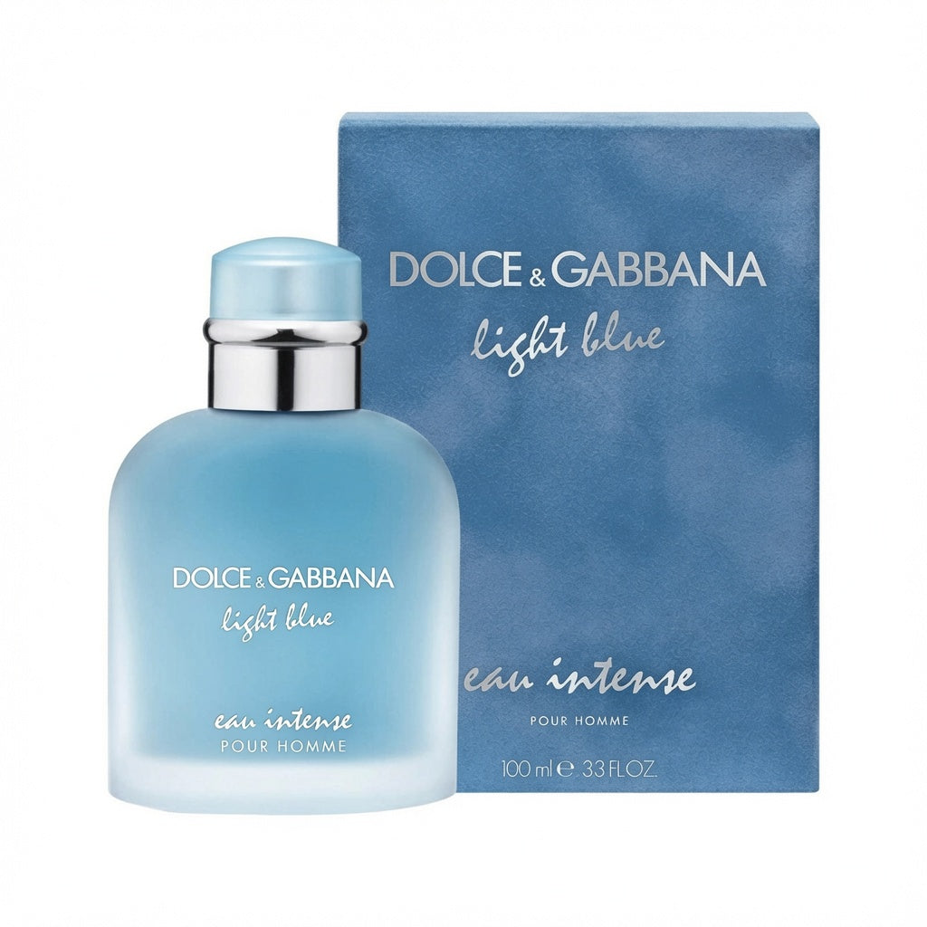 [New in Box Preorder in 1-2 weeks] Dolce & Gabbana Light Blue Eau Intense Pour Homme EDP