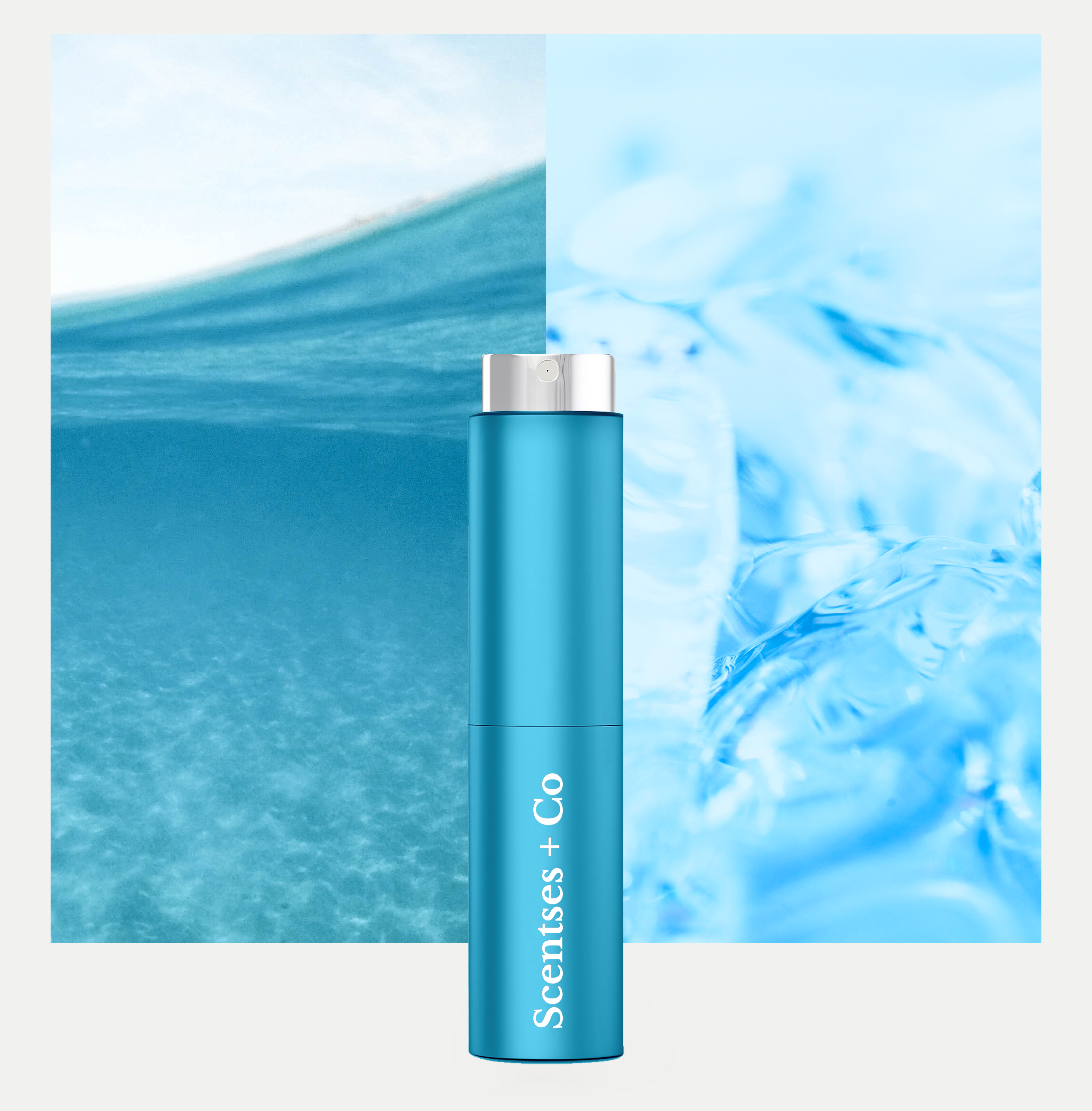 Travel Case — Aqua Blue