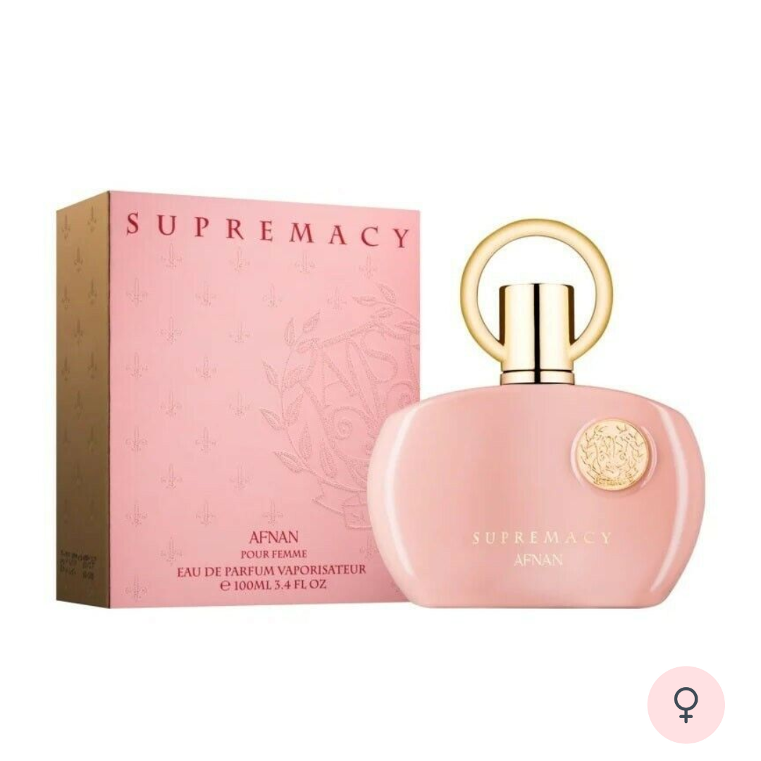 New in Box] Afnan Supremacy Pink EDP – Scentses + Co