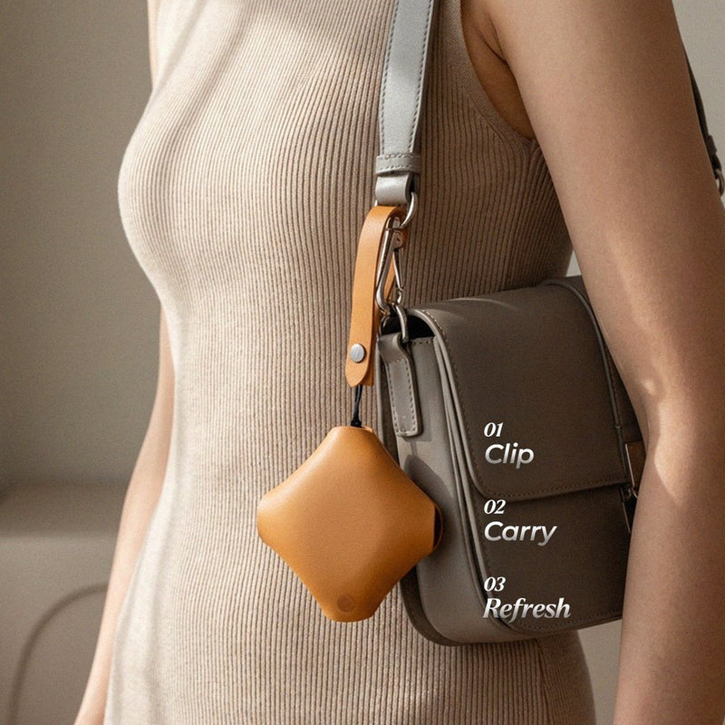 On your bag