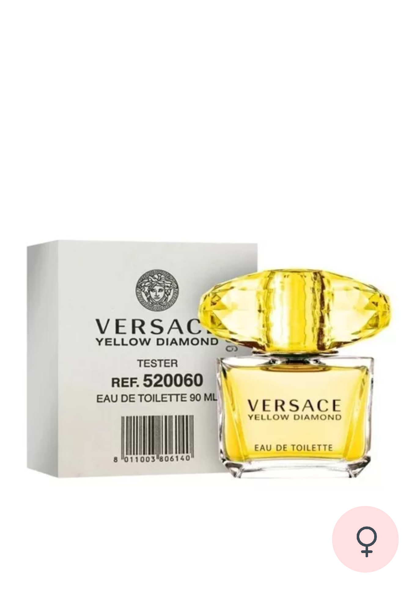 Versace Yellow Diamond EDT 90mL (Restock Mid Month)