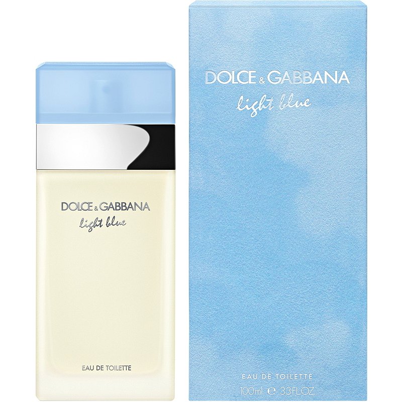 DOLCE & GABBANA LIGHT BLUE EDT 100ML NEW IN BOX (FREE SHIPPING)
