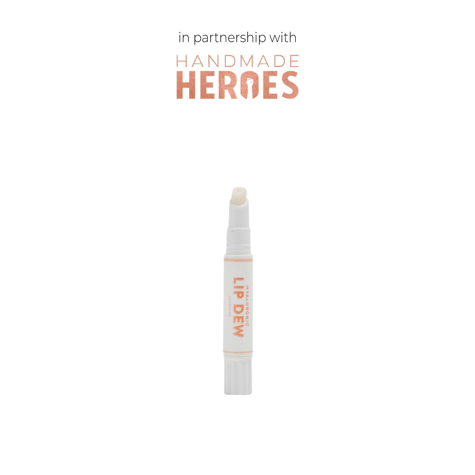 [Clean Beauty] Handmade Heroes Hyaluronic Lip Dews - Colourless