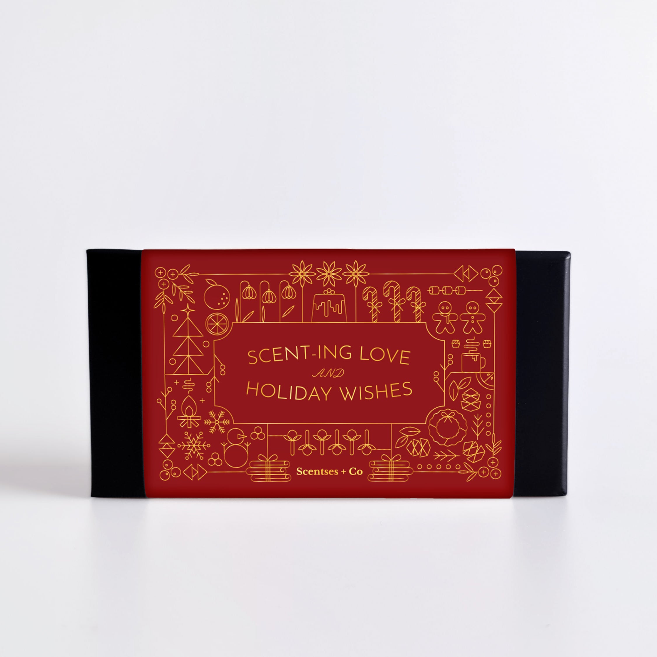 [Holiday Special] Box: Love & Holiday Wishes in Maroon