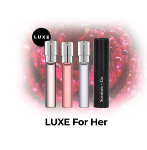 LUXE Fragrance Subscription For Her (3 Selections Monthly)