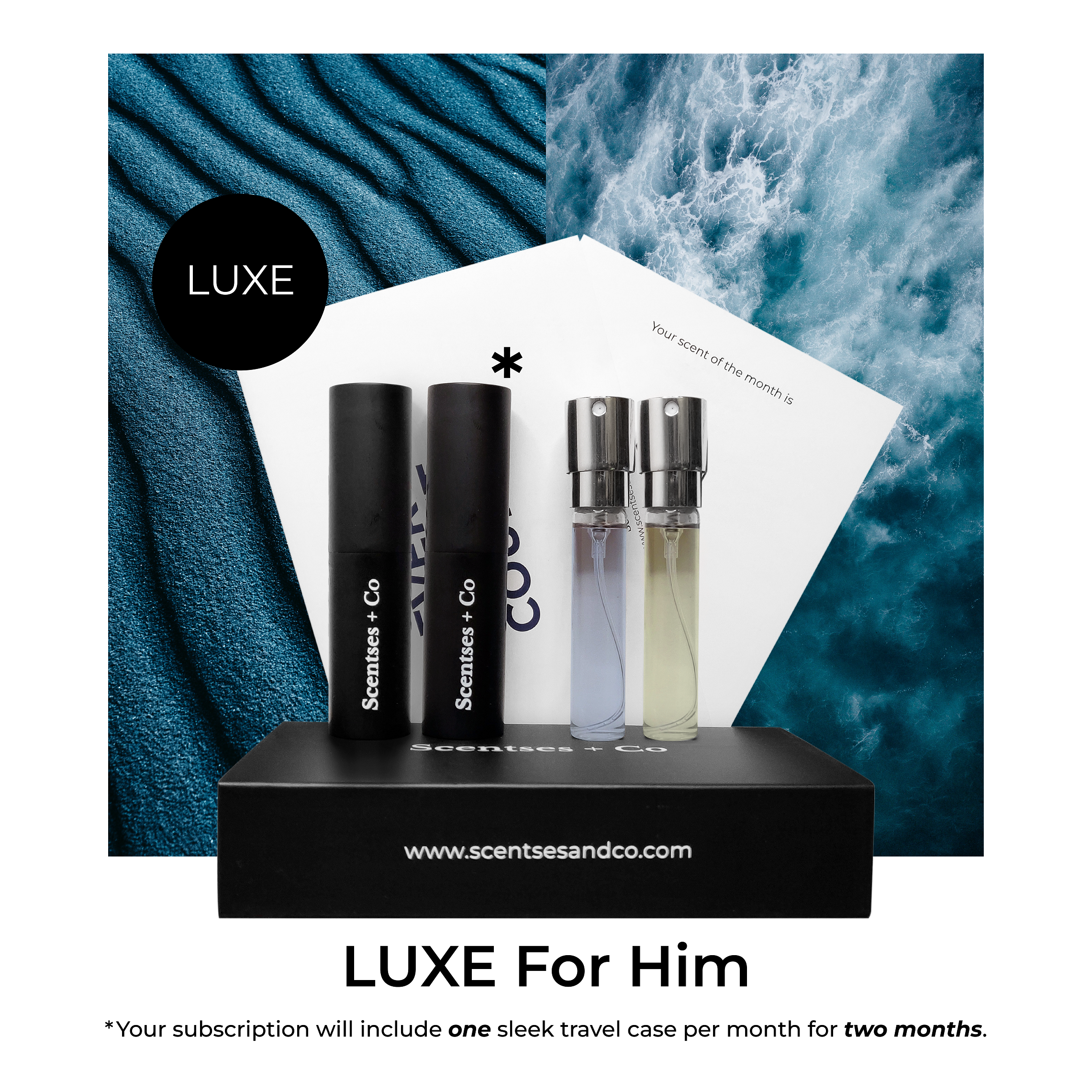 LUXE Fragrance Subscription For Him