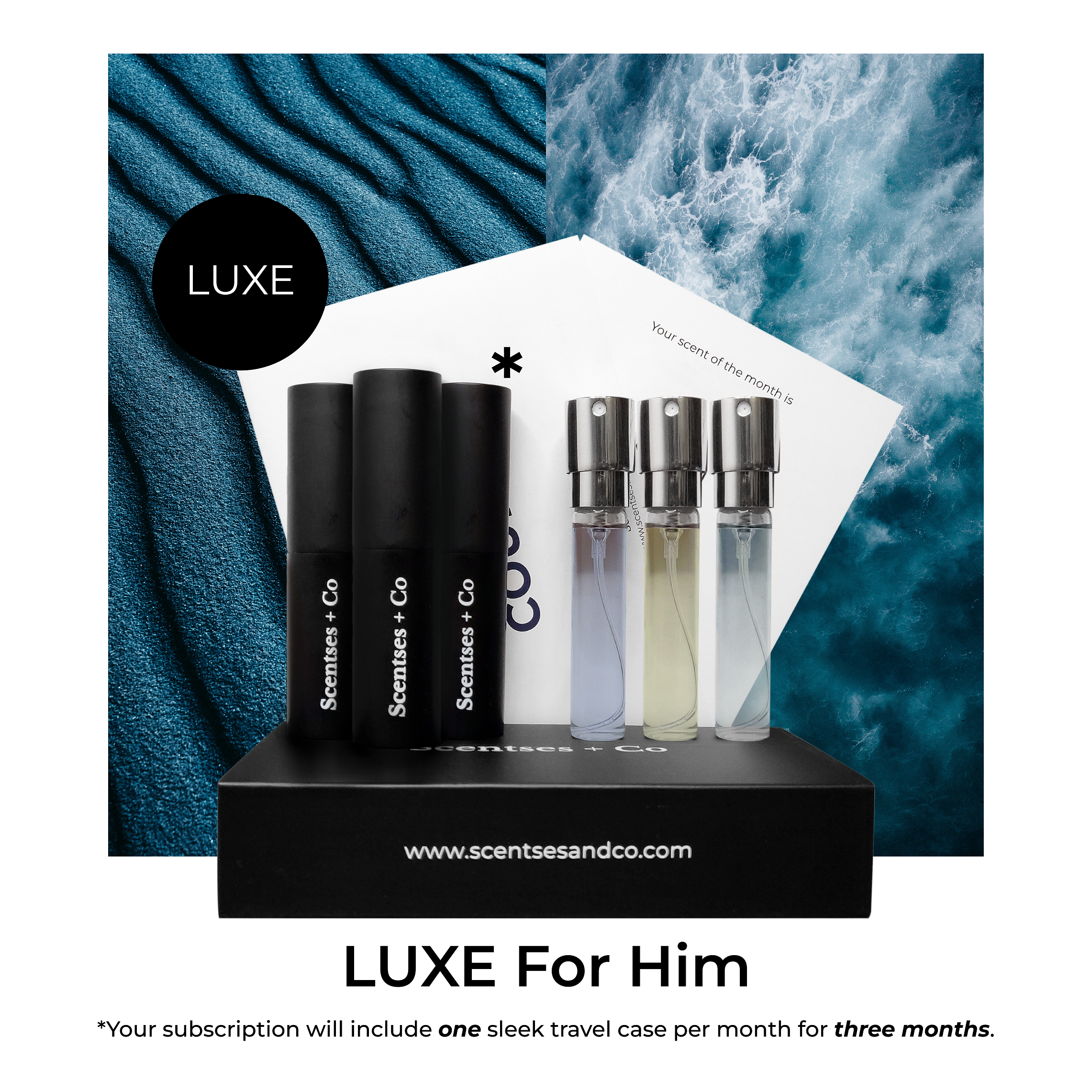 LUXE Fragrance Subscription For Him