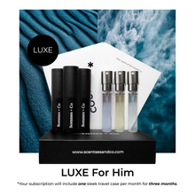 Load image into Gallery viewer, LUXE Fragrance Subscription For Him

